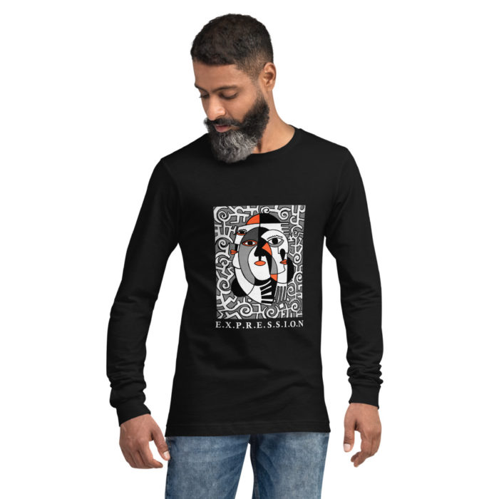 We All Have Stories Expression Unisex Long Sleeve Tee Men's Long Sleeve Moisture Wicking Athletic Sport Training T-Shirt - Image 3