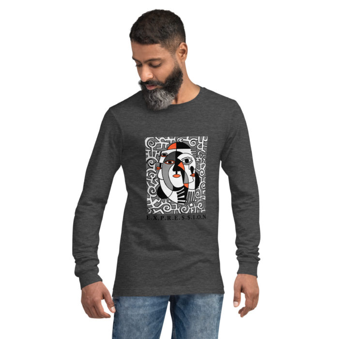 We All Have Stories Expression Unisex Long Sleeve Tee Men's Long Sleeve Moisture Wicking Athletic Sport Training T-Shirt - Image 3