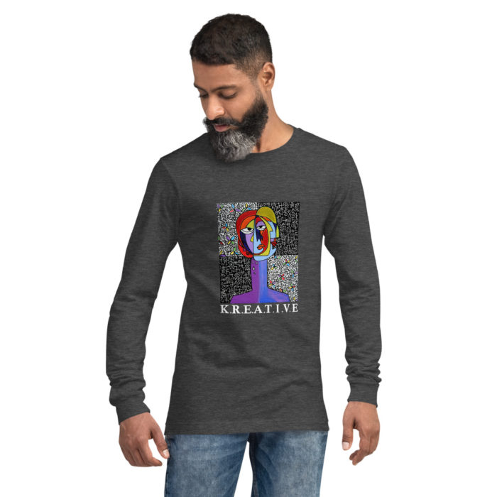 Sign Of Greatness Kreative Unisex Long Sleeve Tee Men's Long Sleeve Moisture Wicking Athletic Sport Training T-Shirt - Image 7