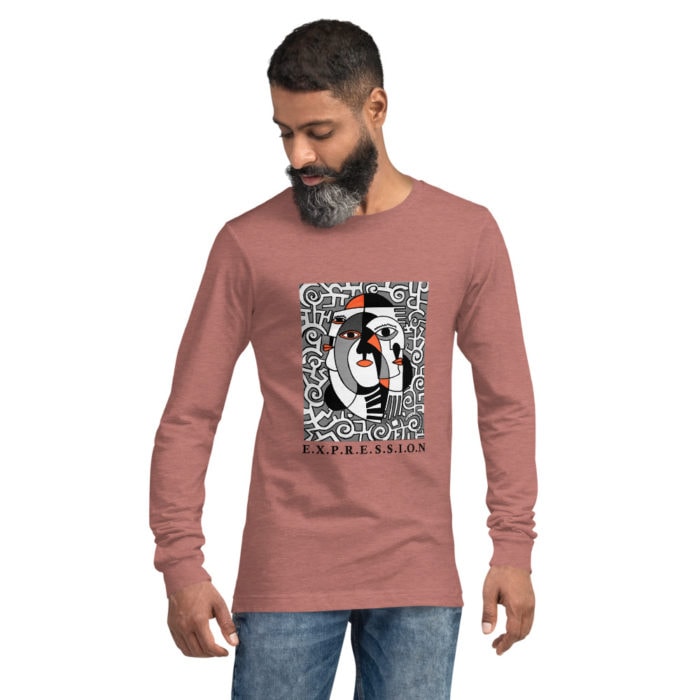 We All Have Stories Expression Unisex Long Sleeve Tee Men's Long Sleeve Moisture Wicking Athletic Sport Training T-Shirt