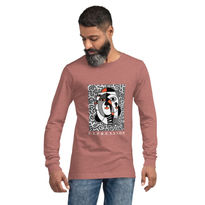 We All Have Stories Expression Unisex Long Sleeve Tee Men's Long Sleeve Moisture Wicking Athletic Sport Training T-Shirt - Image 9