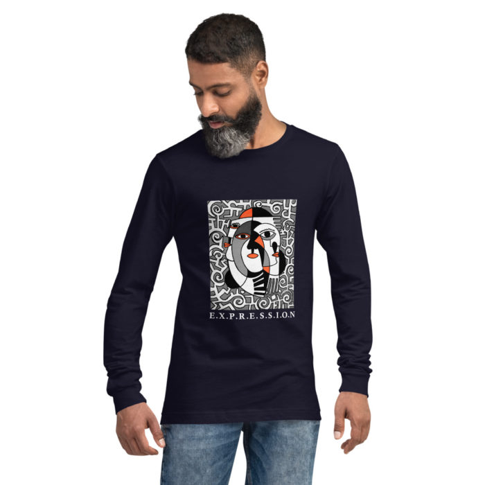 We All Have Stories Expression Unisex Long Sleeve Tee Men's Long Sleeve Moisture Wicking Athletic Sport Training T-Shirt - Image 4